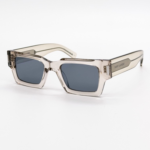 NEW SAINT LAURENT SL572 003 SQUARE UNISEX SUNGLASSES SAINT LAURENT SL 572 - Picture 1 of 10
